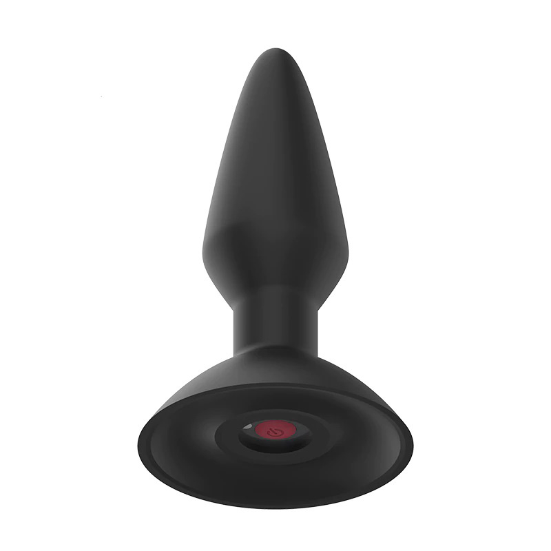 Plug Anal com Vibrador Recarreg�vel via USB com Controle por APP Equinox Preto | Foto 03