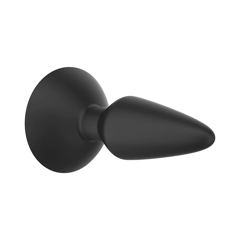 Plug Anal com Vibrador Recarreg�vel via USB com Controle por APP Equinox Preto | Foto 04