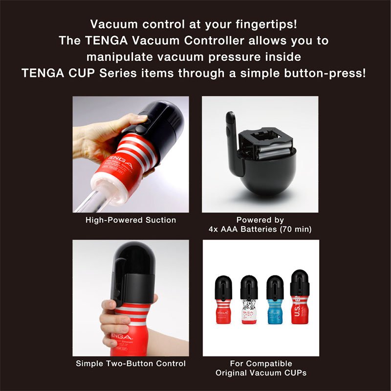 Masturbador Masculino Tenga Vaccum Controller em Material ABS Vermelho | Foto 05 Masturbador Masculino Tenga Vaccum Controller em Material ABS Vermelho | Foto 05