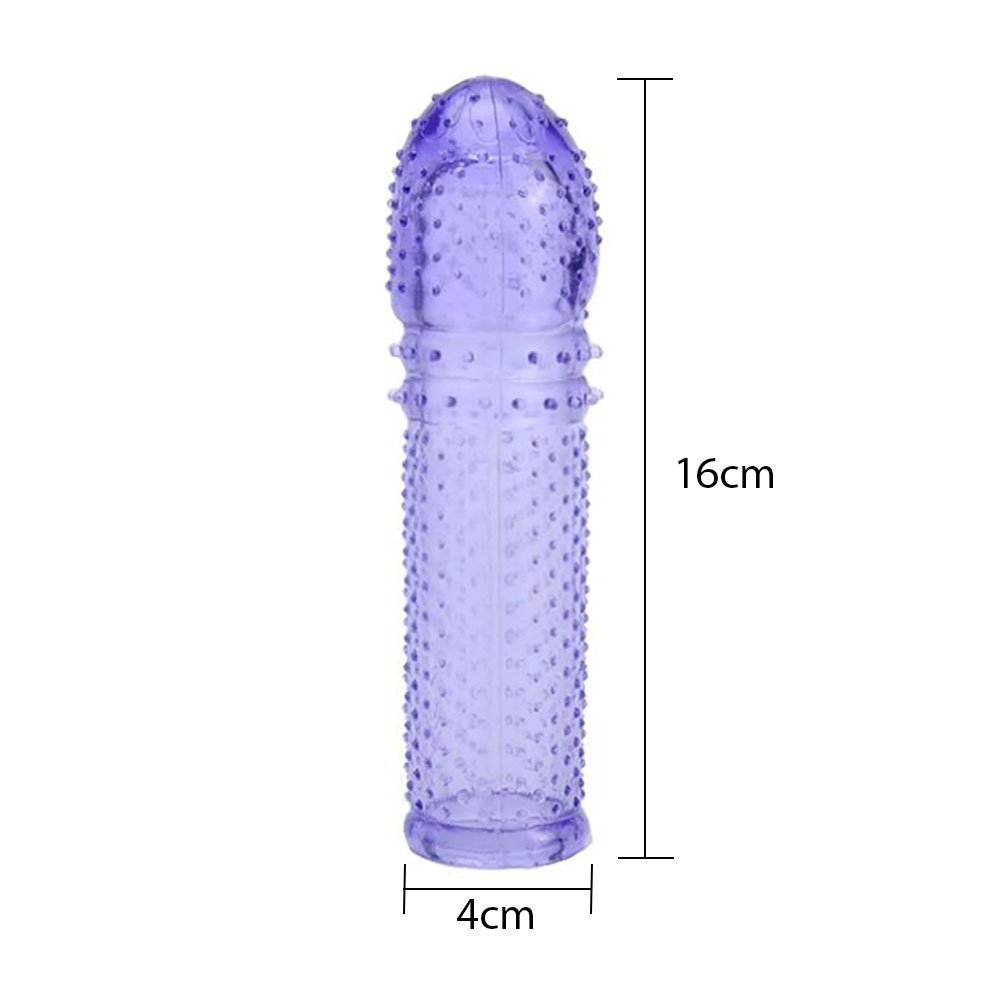 Capa Peniana com Cerdas para Massagear 16 x 4cm Lil�s - Como usar o produto