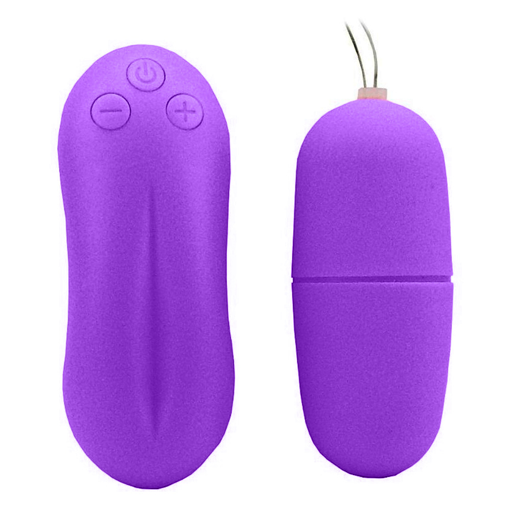 Vibrador Bullet em ABS com Controle com Fio e 60 Vibrações Roxo | Foto 04
