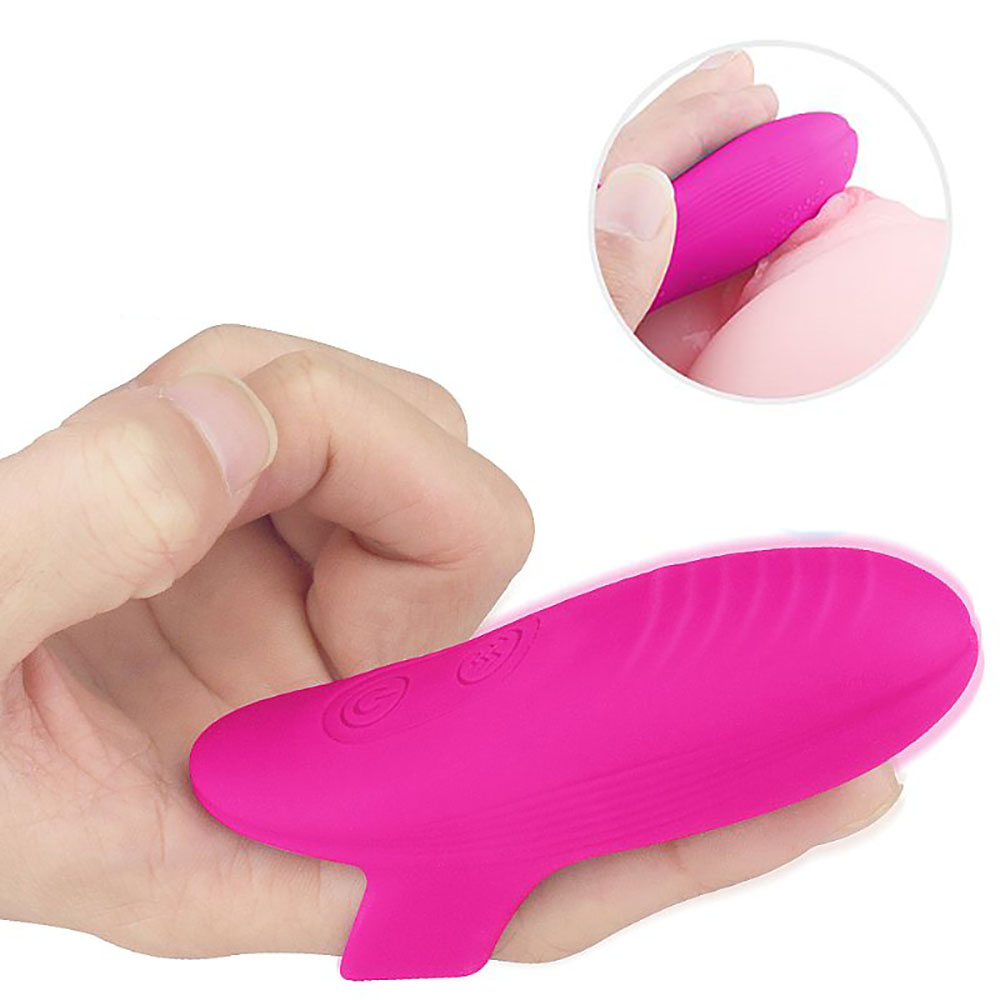 Dedeira Estimuladora Recarregável em Silicone com 9 Vibrações Dory Pink | Foto 01