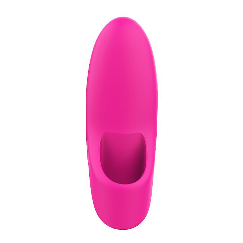 Dedeira Estimuladora Recarregável em Silicone com 9 Vibrações Dory Pink | Foto 04