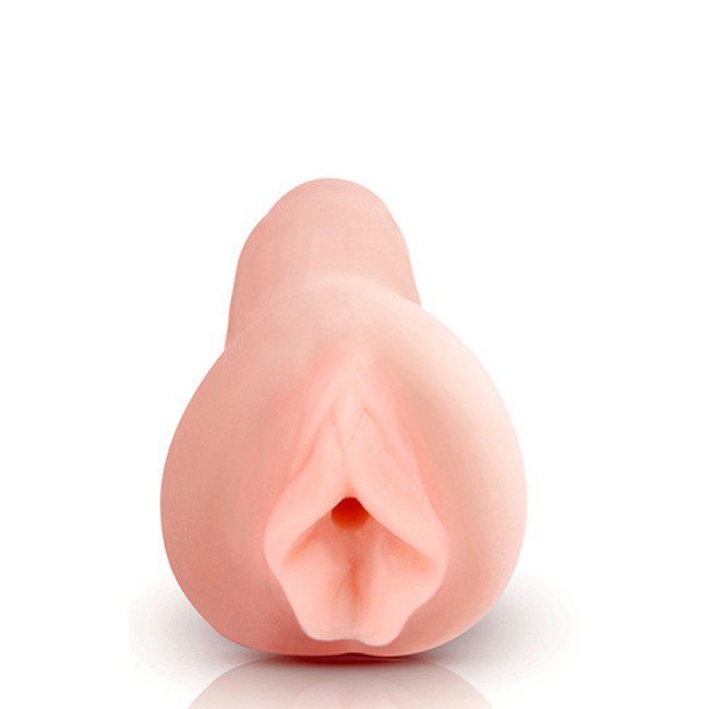 Masturbador em Cyberskin Formato de Vagina Sex Free Bege | Foto 01 Masturbador em Cyberskin Formato de Vagina Sex Free Bege | Foto 01