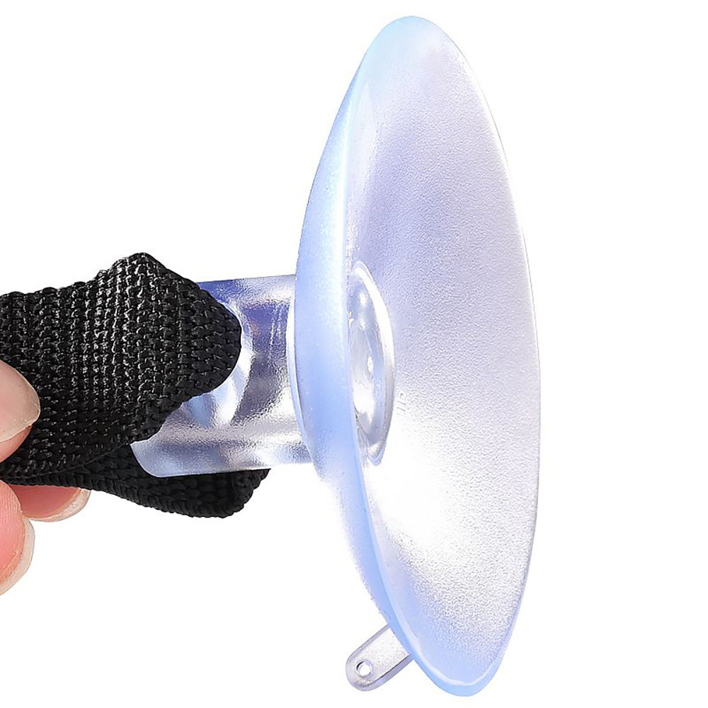 Algema em Neoprene com Velcro e Ventosa para Superficie Lisa Preta | Foto 02