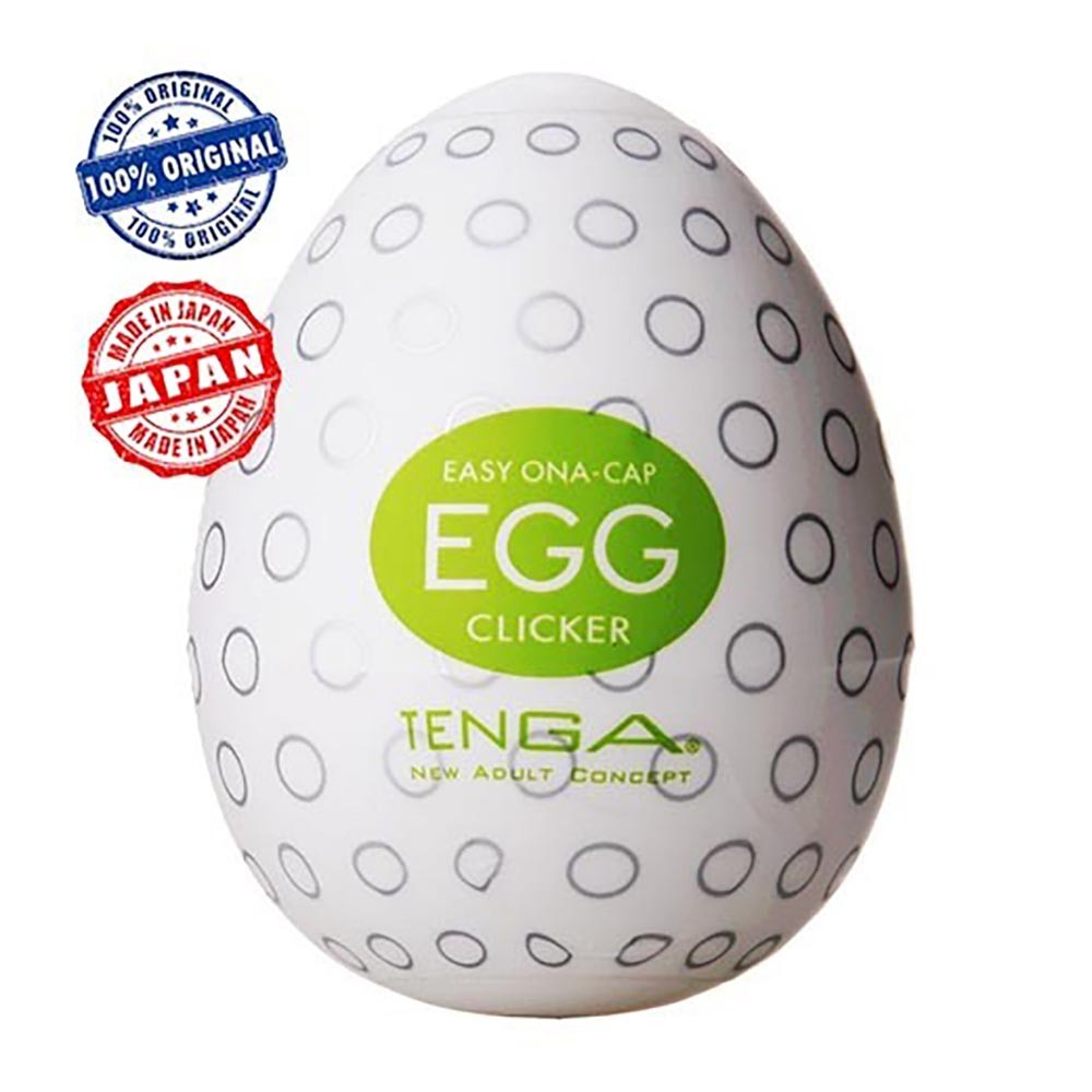 Masturbador Masculino Tenga EGG Clicker (O Original Japonês) - Regular Strength: Sensações Únicas | Foto 01