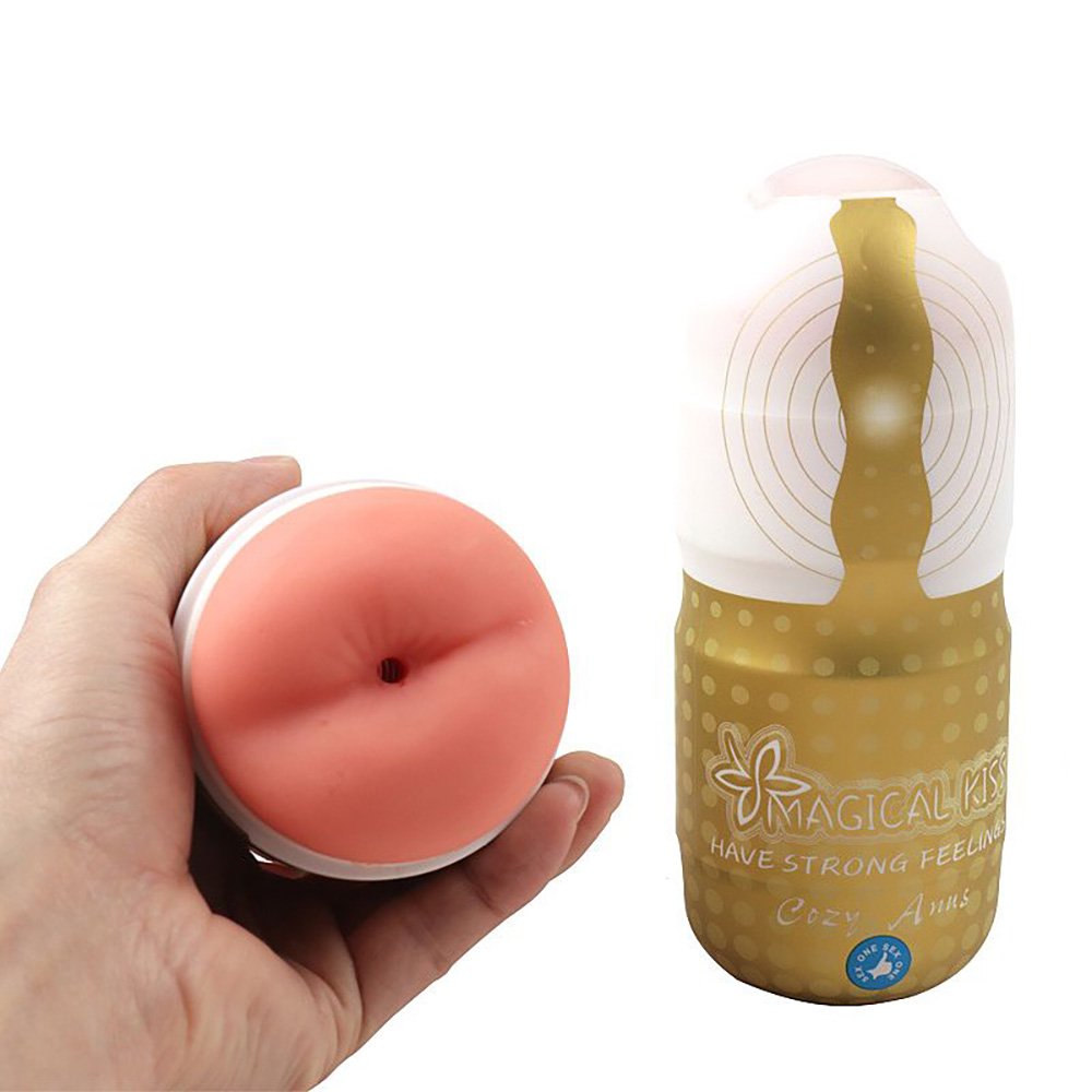 Masturbador �nus em Cyberskin Magical Kiss Cup Bege | Foto 03