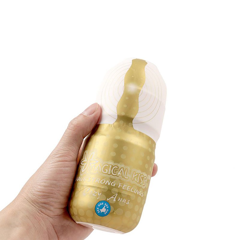 Masturbador �nus em Cyberskin Magical Kiss Cup Bege | Foto 04