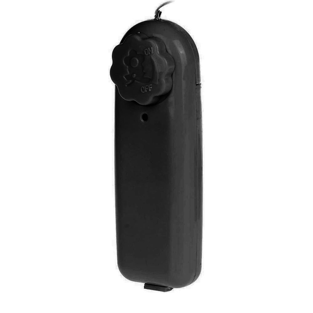Vibrador Bullet Duplo em ABS Multivelocidade e Controle com Fio Preto | Foto 05