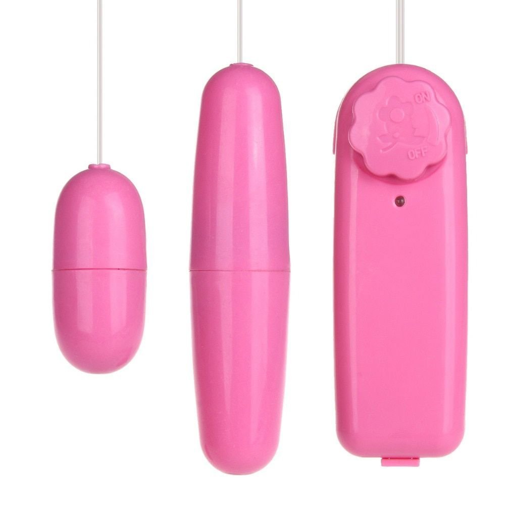 Vibrador Bullet Duplo em ABS Multivelocidade e Controle com Fio Rosa | Foto 02