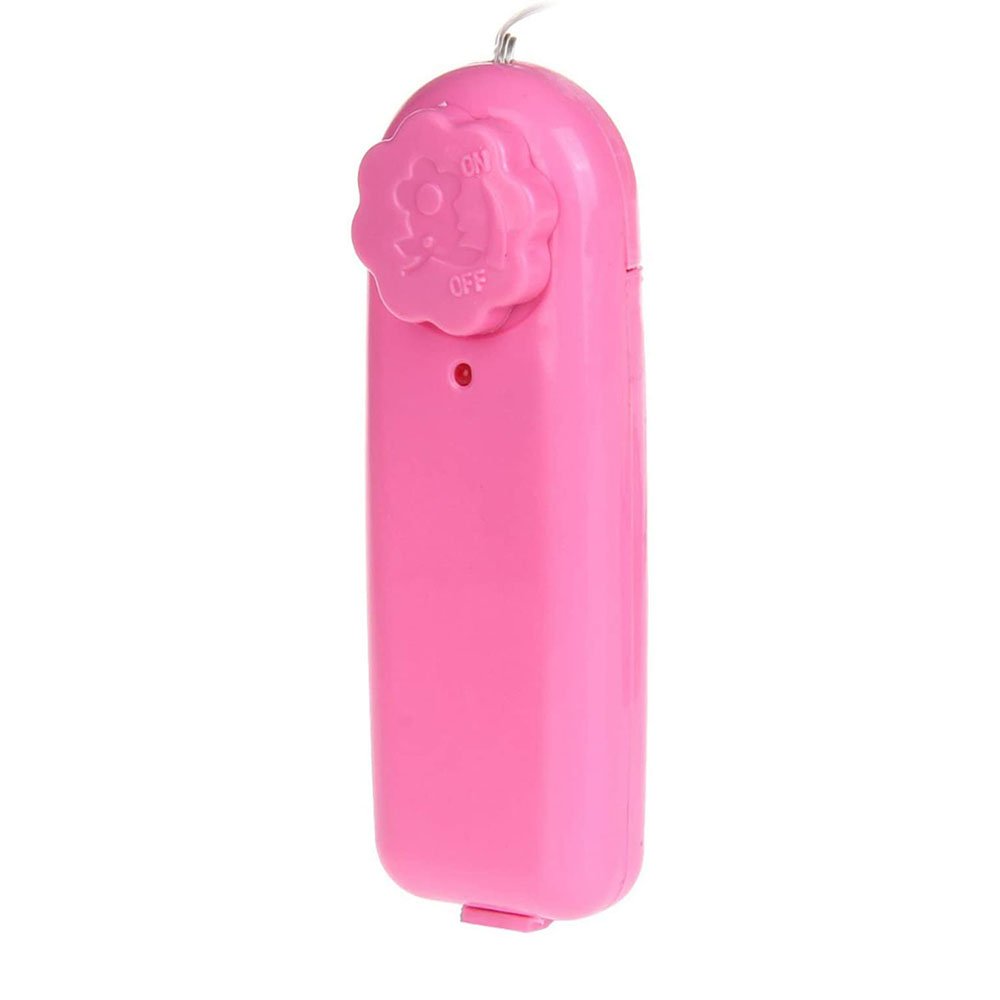 Vibrador Bullet Duplo em ABS Multivelocidade e Controle com Fio Rosa | Foto 05