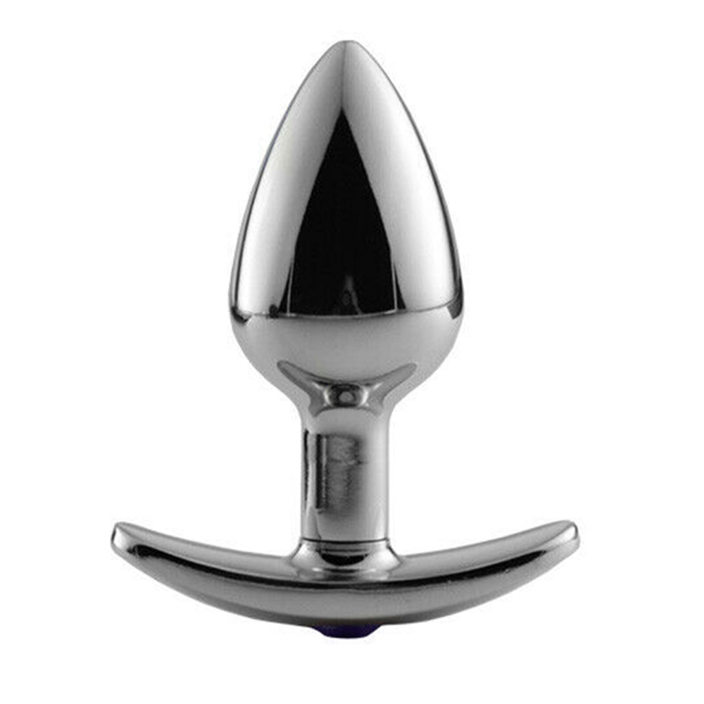 Plug Anal Joia com Base C�nica Roxo | Foto 03