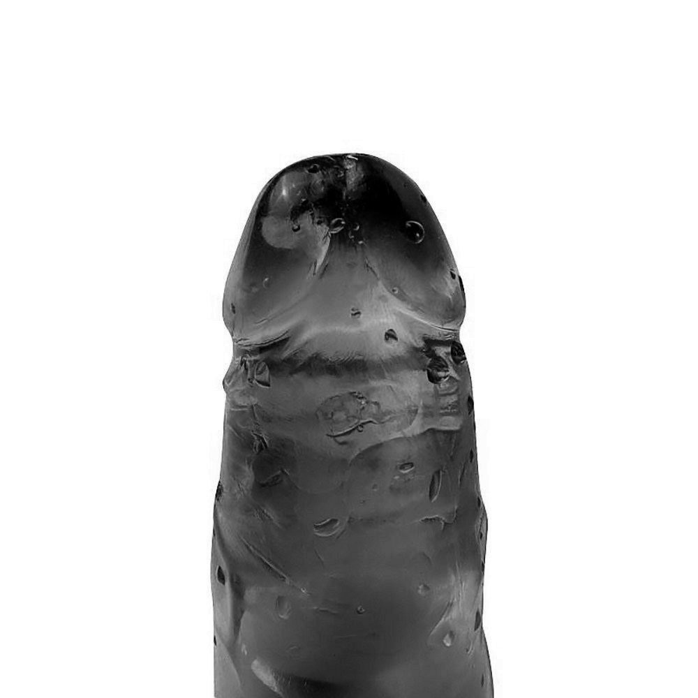 Pênis Realístico em Jelly com Vibrador Multivelocidade Maig 19 x 4cm Preto | Foto 06