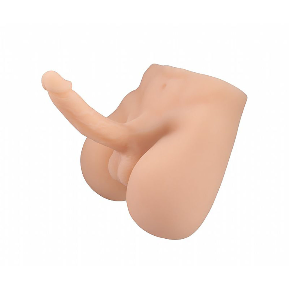 Bumbum Masculino com Pênis Vertebrado e Ânus em Cyberskin Bege | Foto 05