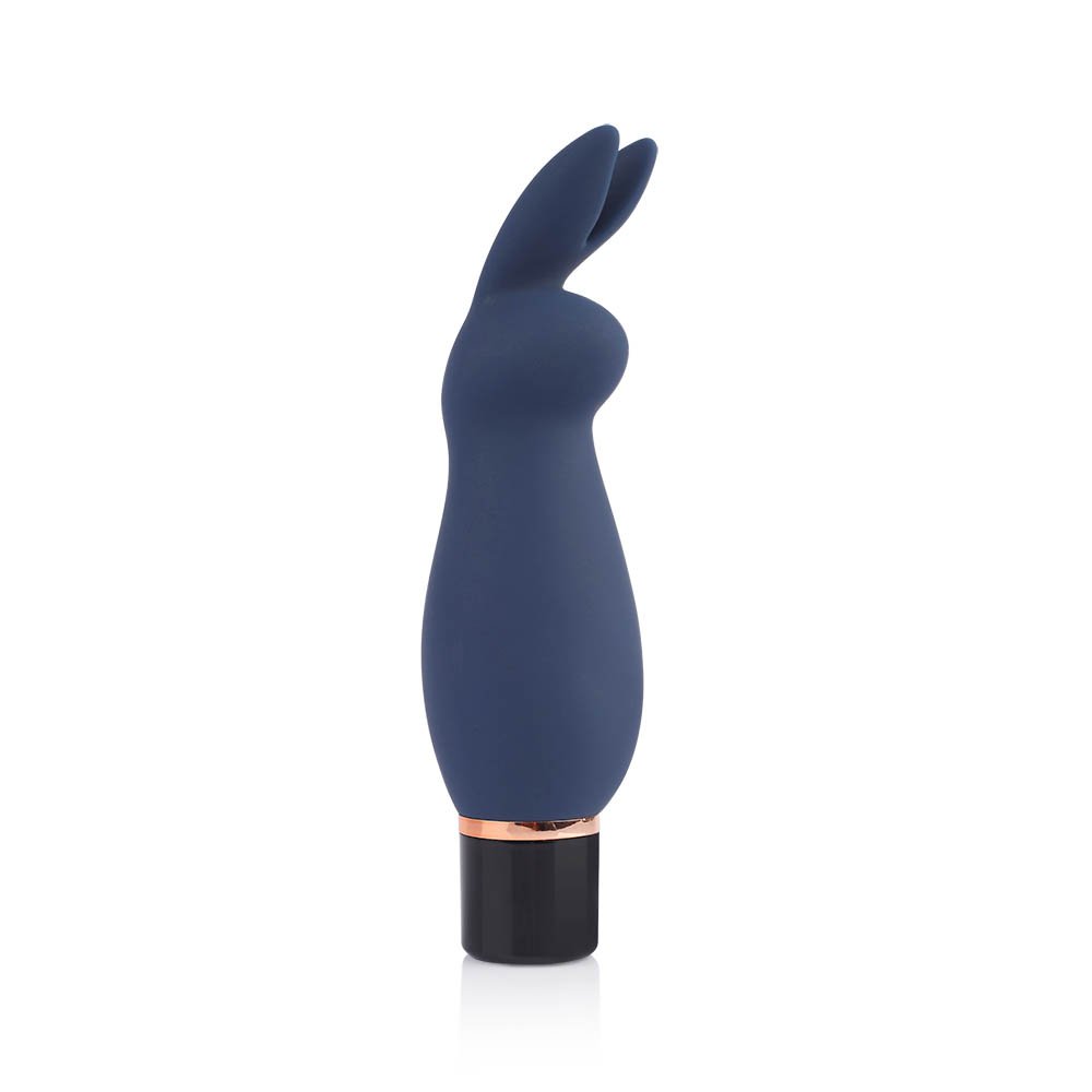 Vibrador Bullet Recarreg�vel em Silicone Sweet Azul - Vis�o lateral detalhada