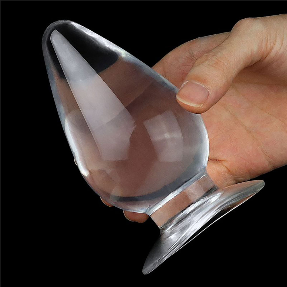 Plug Anal Flawless Clear Transparente 11,5 x 6cm | Foto 05