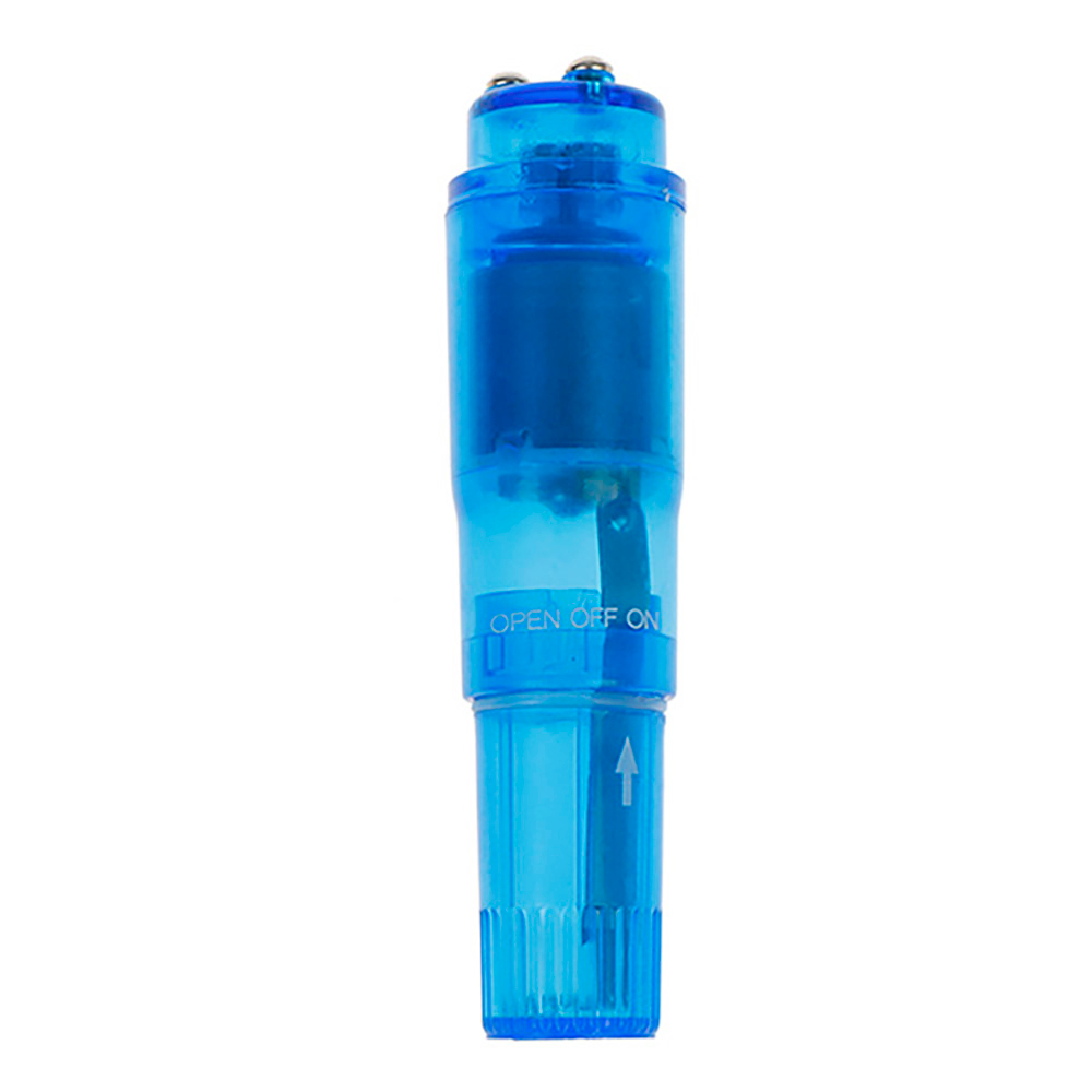 Vibrador para Clitóris com 4 Pontas Massageadoras 12 x 3cm Azul | Foto 02