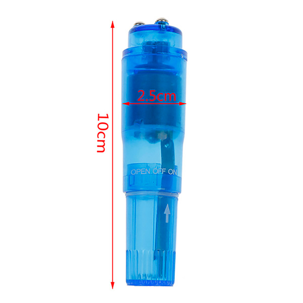 Vibrador para Clitóris com 4 Pontas Massageadoras 12 x 3cm Azul | Foto 04