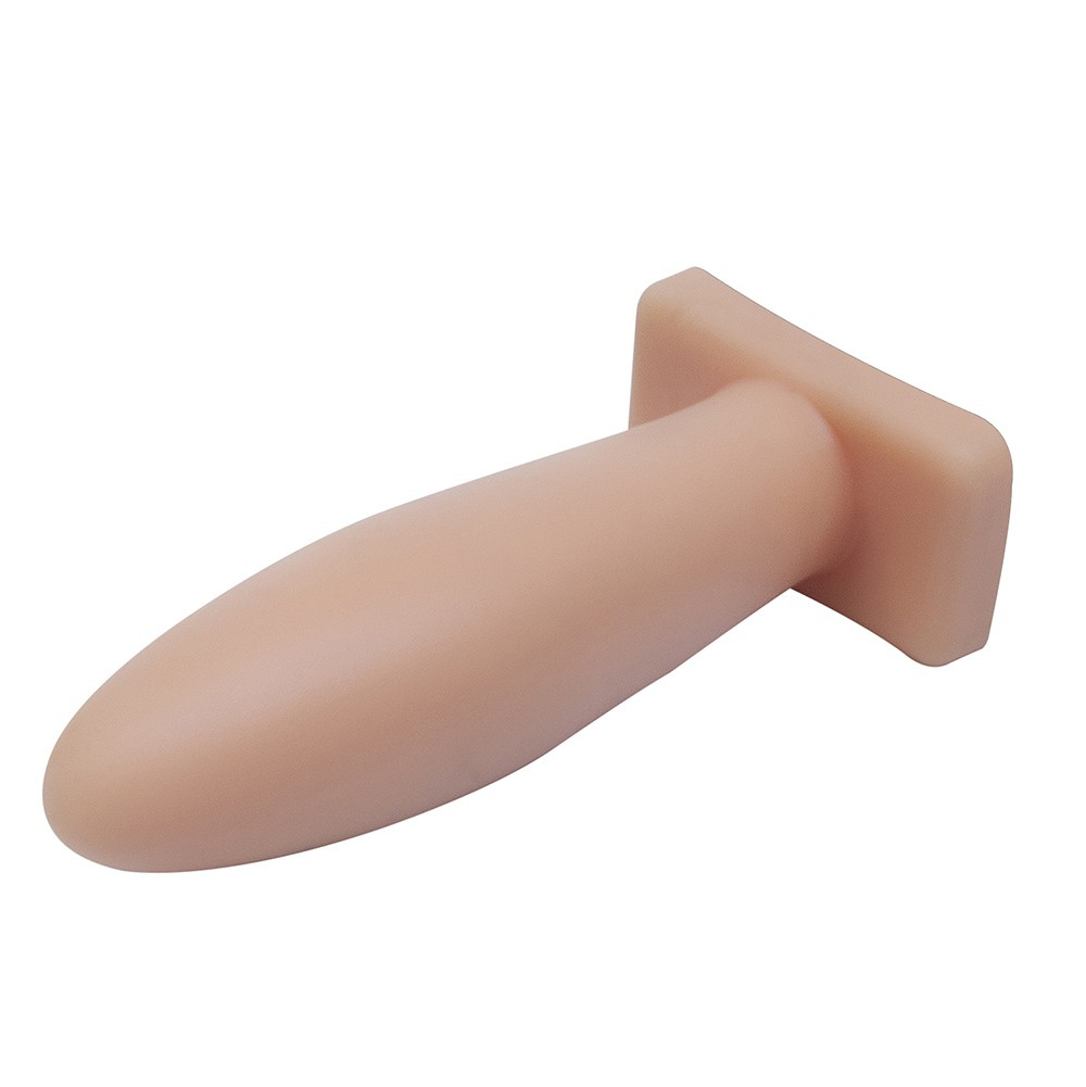 Plug Anal B�sico III 12,5 x 3,8cm Bege | Foto 03