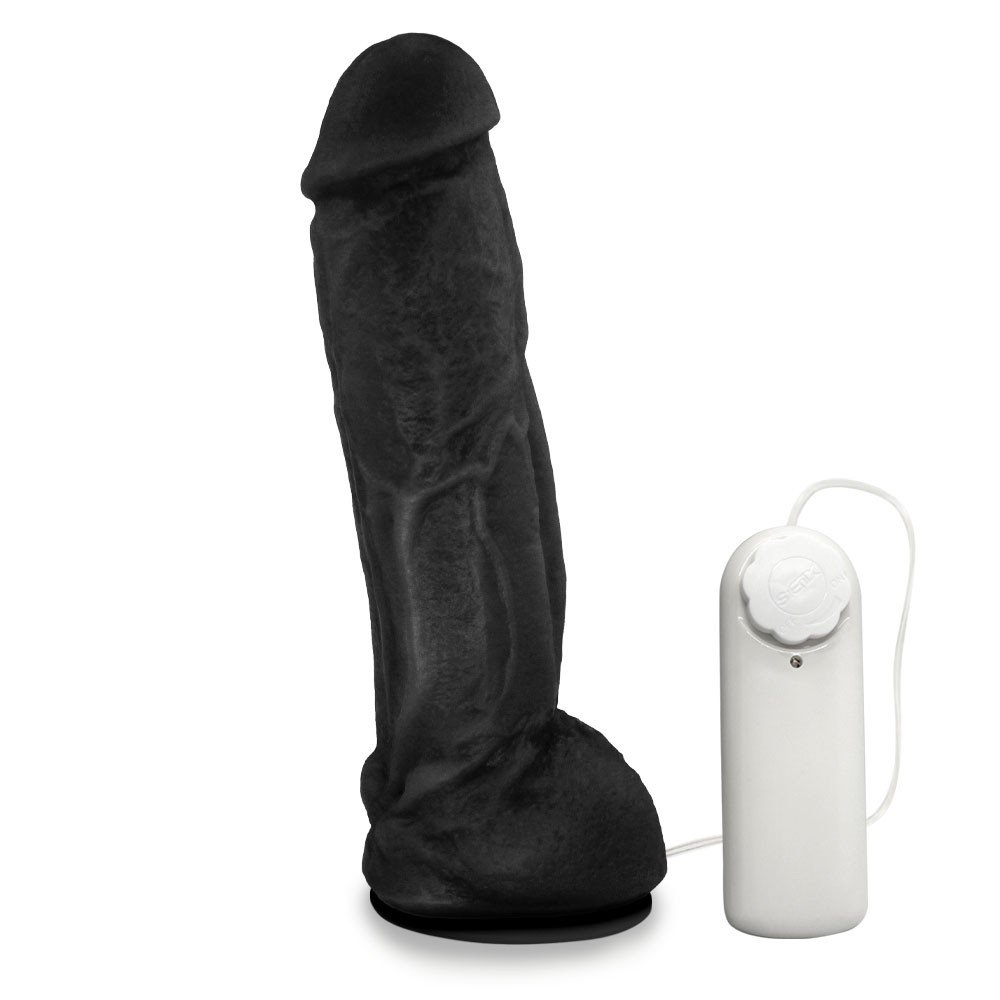 P�nis Real�stico King Kong - Detalhe da glande e textura do PVC flex�vel