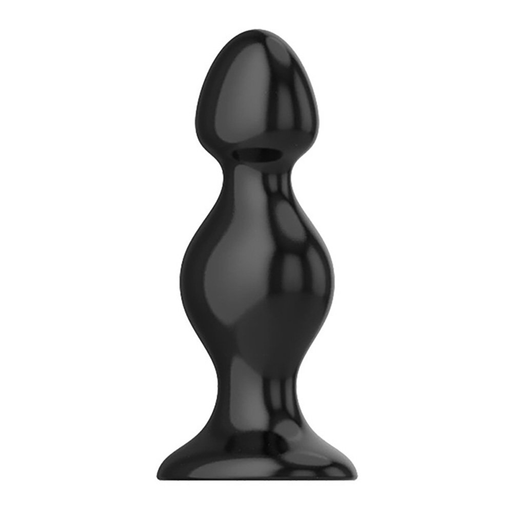 Plug Anal Super Butt Plug em Silicone Preto | Foto 02