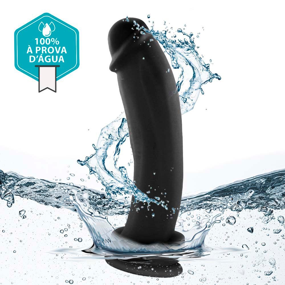 P�nis Gigante e Grosso Banana com Ventosa - detalhe da base com ventosa para fixa��o em superf�cies lisas