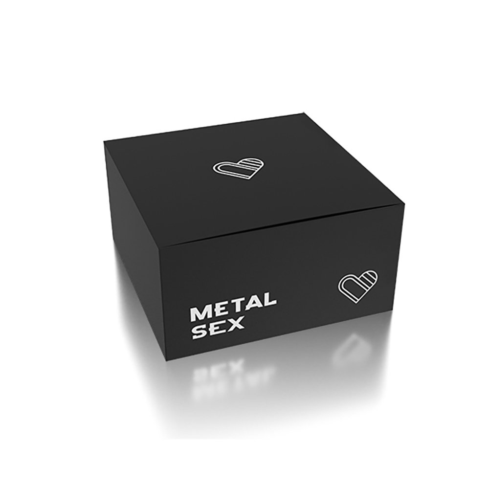 close na ponta anat�mica do Plug Anal de metal para inser��o gradual segura e confort�vel