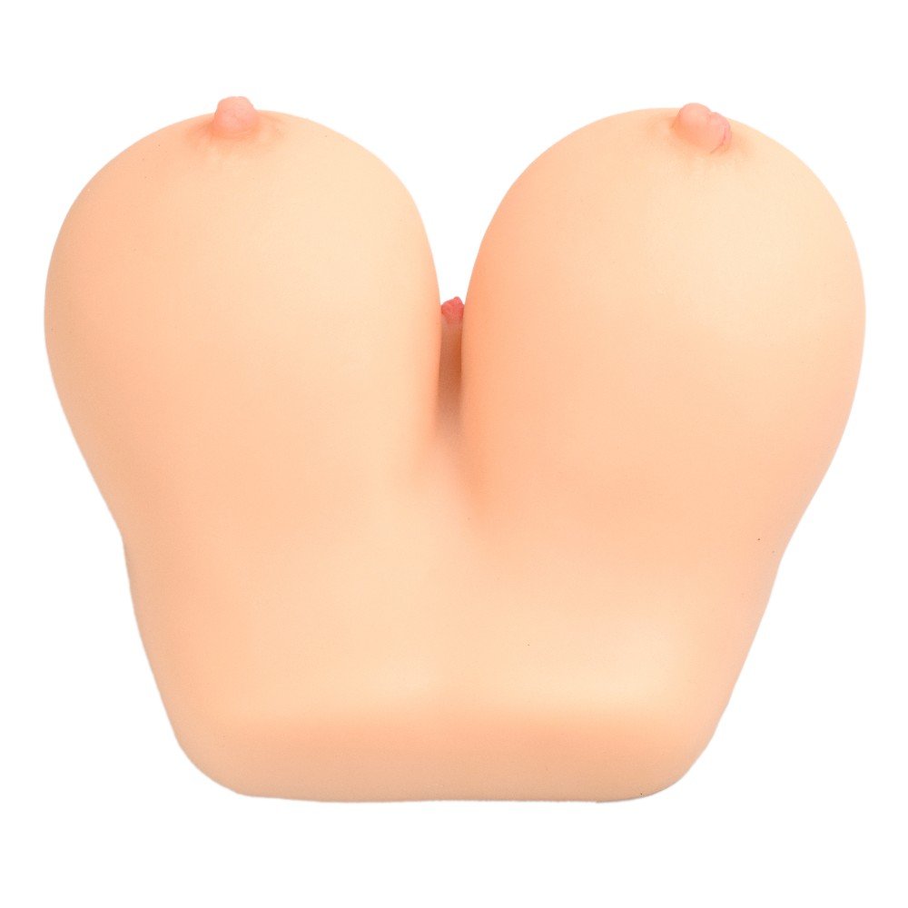 Masturbador Masculino Seios com Vagina em Cyberskin Bege | Foto 05