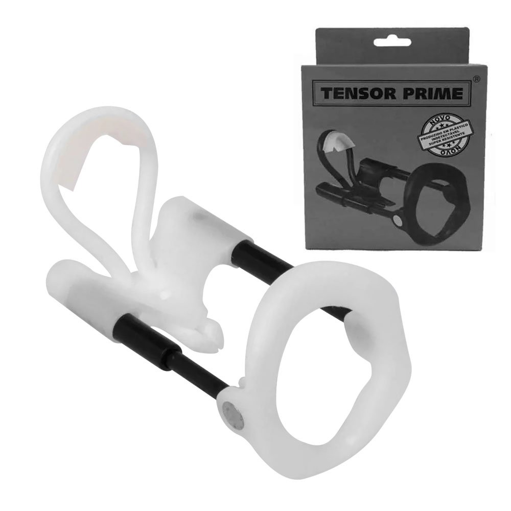 Extensor Peniano Tensordin Prime Plástico Branco | Foto 01 Extensor Peniano Tensordin Prime Plástico Branco | Foto 01