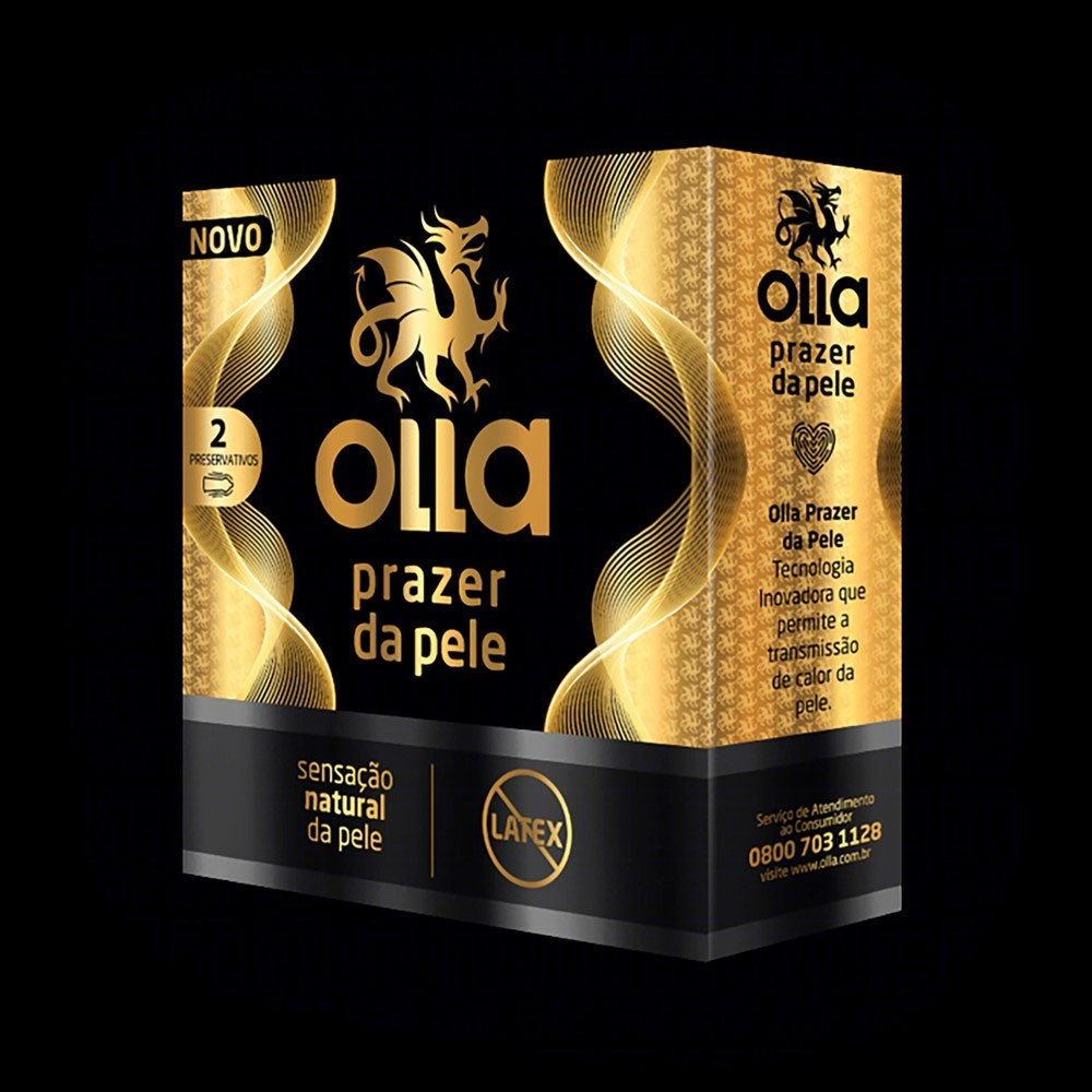 Preservativo Olla Prazer da Pele 2 Unidades | Foto 04