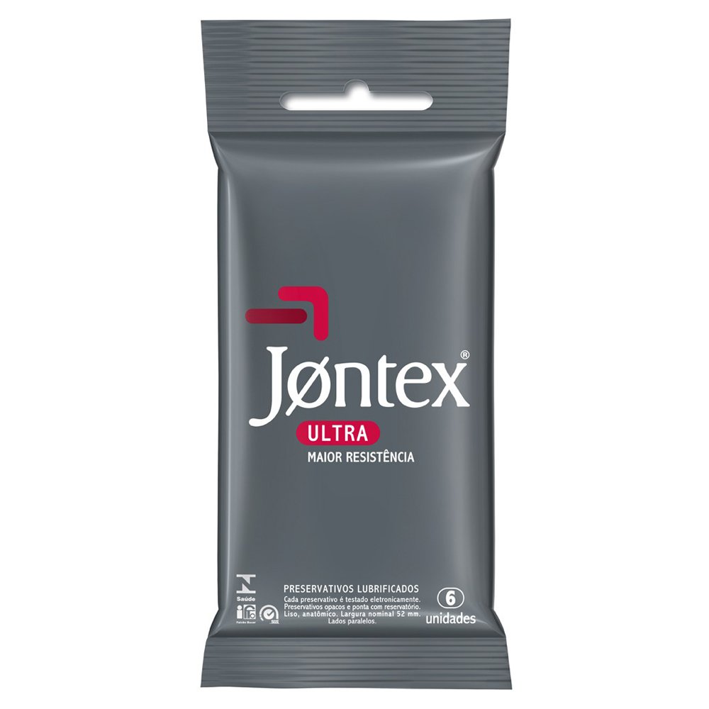Preservativo Jontex Ultra Maior Resistência 6 Unidades | Foto 01
