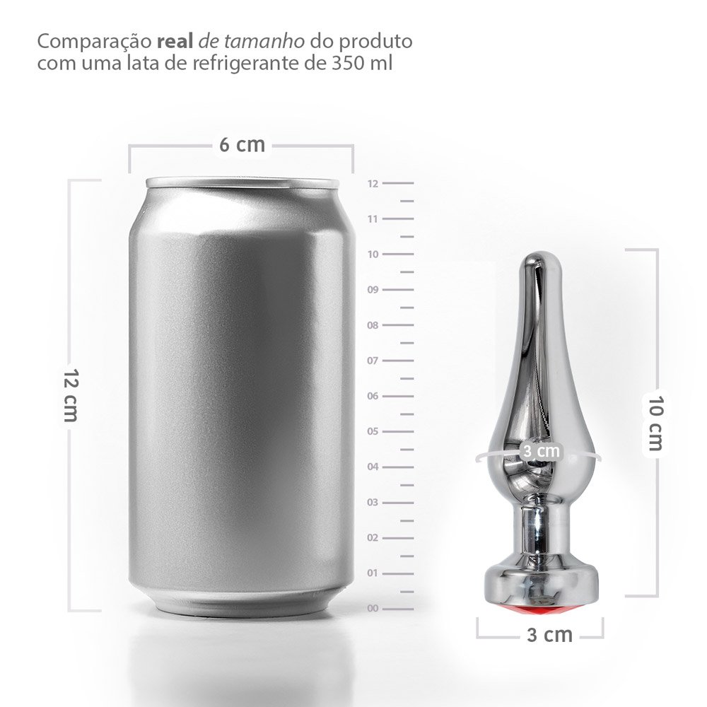 close na ponta c�nica anat�mica do plug anal de metal para inser��o gradual segura e confort�vel