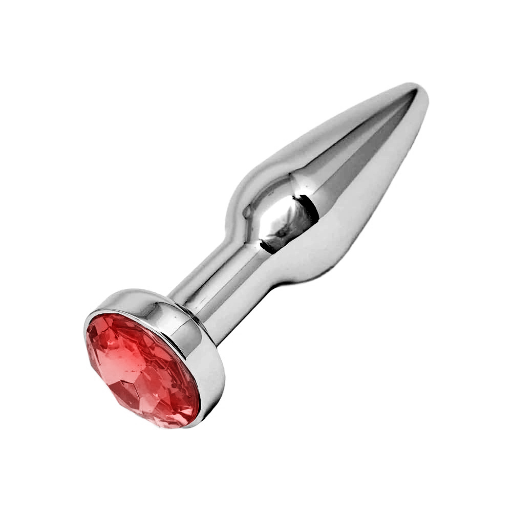 Plug Anal Joia em Aço Inox 