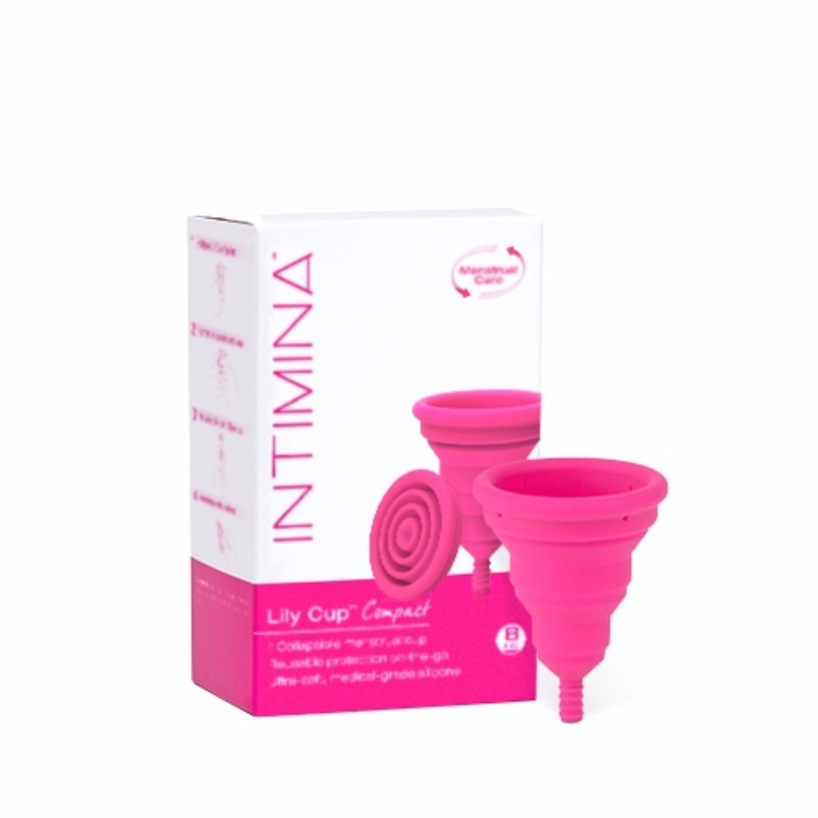 Coletor Menstrual Lily Cup Compact B Pink | Foto 01 Coletor Menstrual Lily Cup Compact B Pink | Foto 01