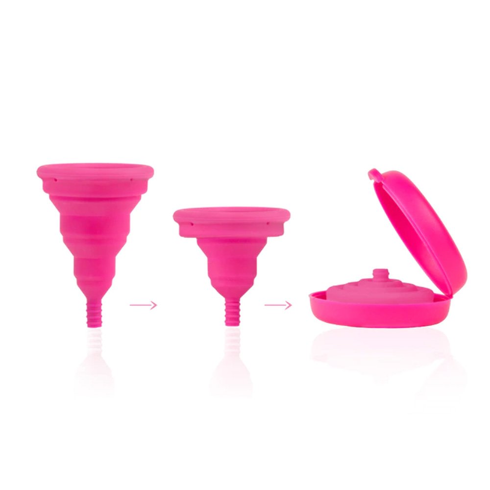 Coletor Menstrual Lily Cup Compact B Pink | Foto 03 Coletor Menstrual Lily Cup Compact B Pink | Foto 03