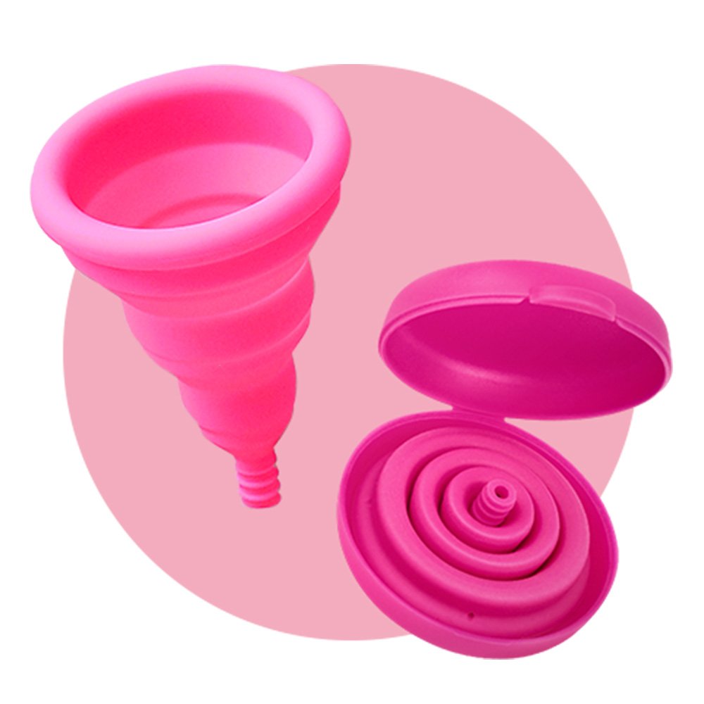 Coletor Menstrual Lily Cup Compact B Pink | Foto 04 Coletor Menstrual Lily Cup Compact B Pink | Foto 04