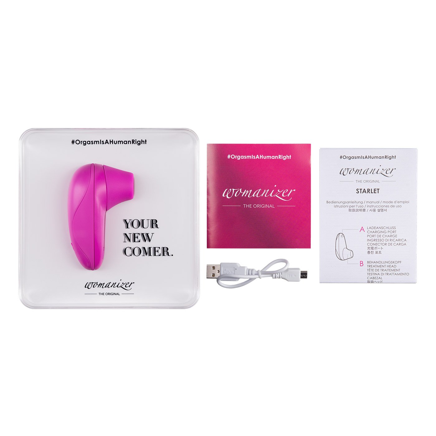 Sugador de Clitóris Womanizer Starlet Pink | Foto 05 Sugador de Clitóris Womanizer Starlet Pink | Foto 05