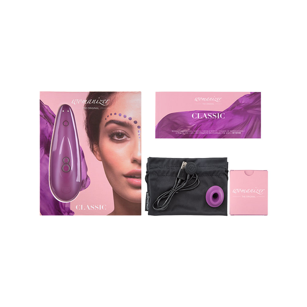 Sugador de Clitóris Womanizer Classic Roxo | Foto 05 Sugador de Clitóris Womanizer Classic Roxo | Foto 05