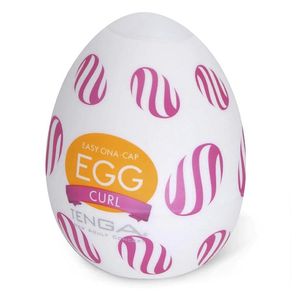 Masturbador Masculino Tenga EGG Curl (O Original Japon�s) - Regular Strength: Maravilhoso | Foto 04