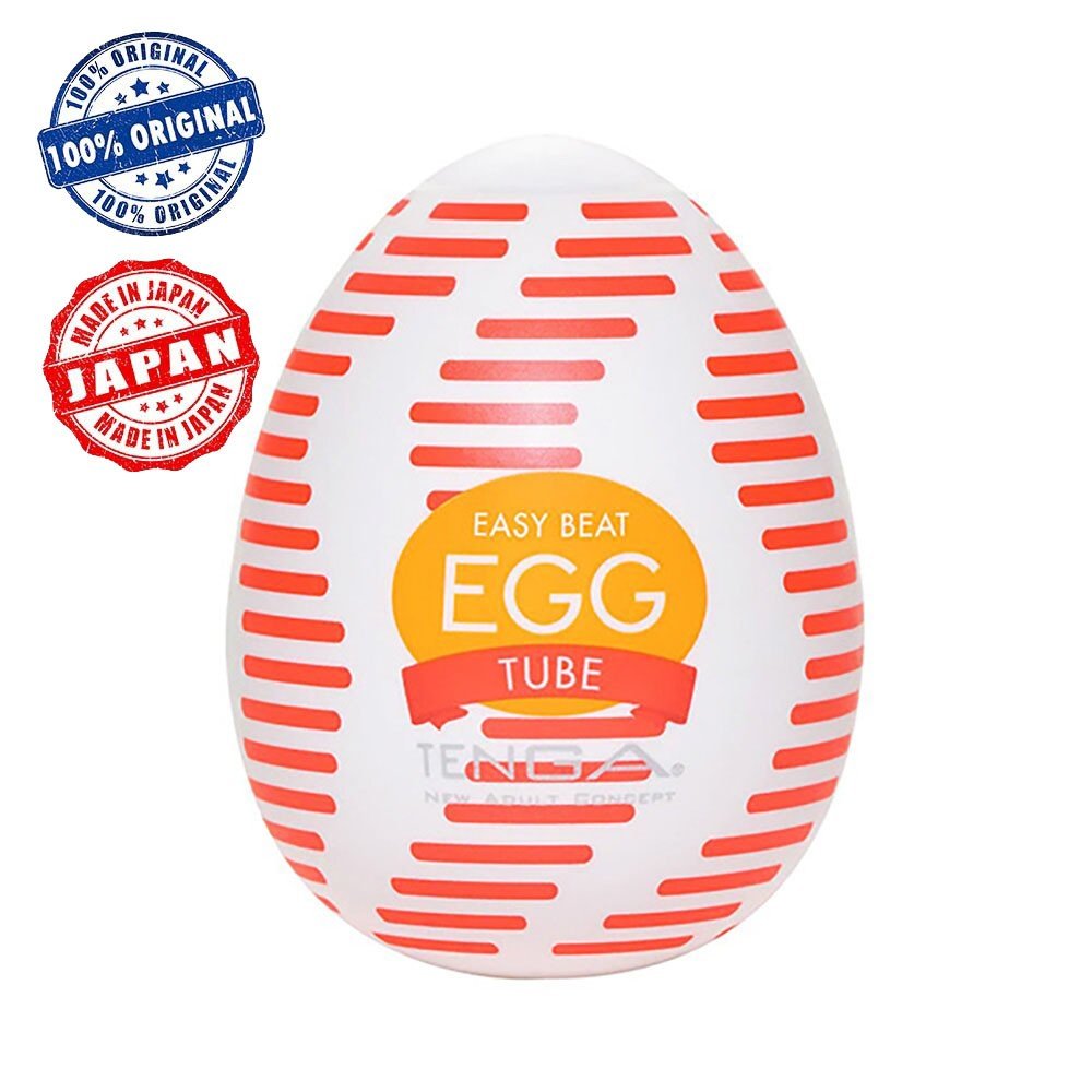 Masturbador Masculino Tenga EGG Tube (O Original Japonês) - Regular Strength: Maravilhoso | Foto 01