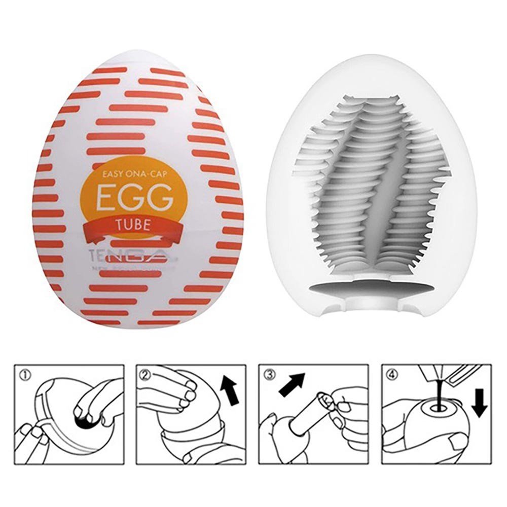 Masturbador Masculino Tenga EGG Tube (O Original Japonês) - Regular Strength: Maravilhoso | Foto 06