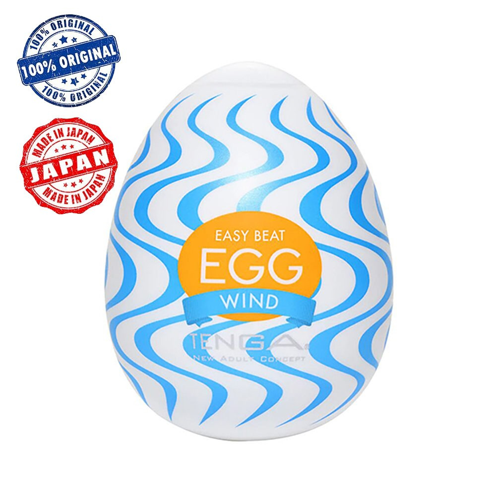 Masturbador Masculino Tenga EGG Wind (O Original Japonês) - Regular Strength: Maravilhoso | Foto 01