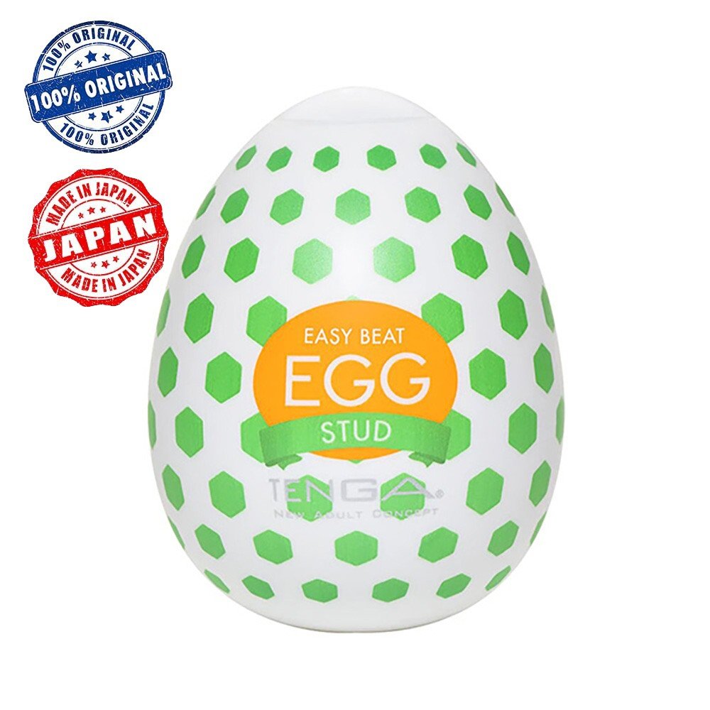 Masturbador Masculino Tenga EGG Stud (O Original Japonês) - Regular Strength: Maravilhoso | Foto 01