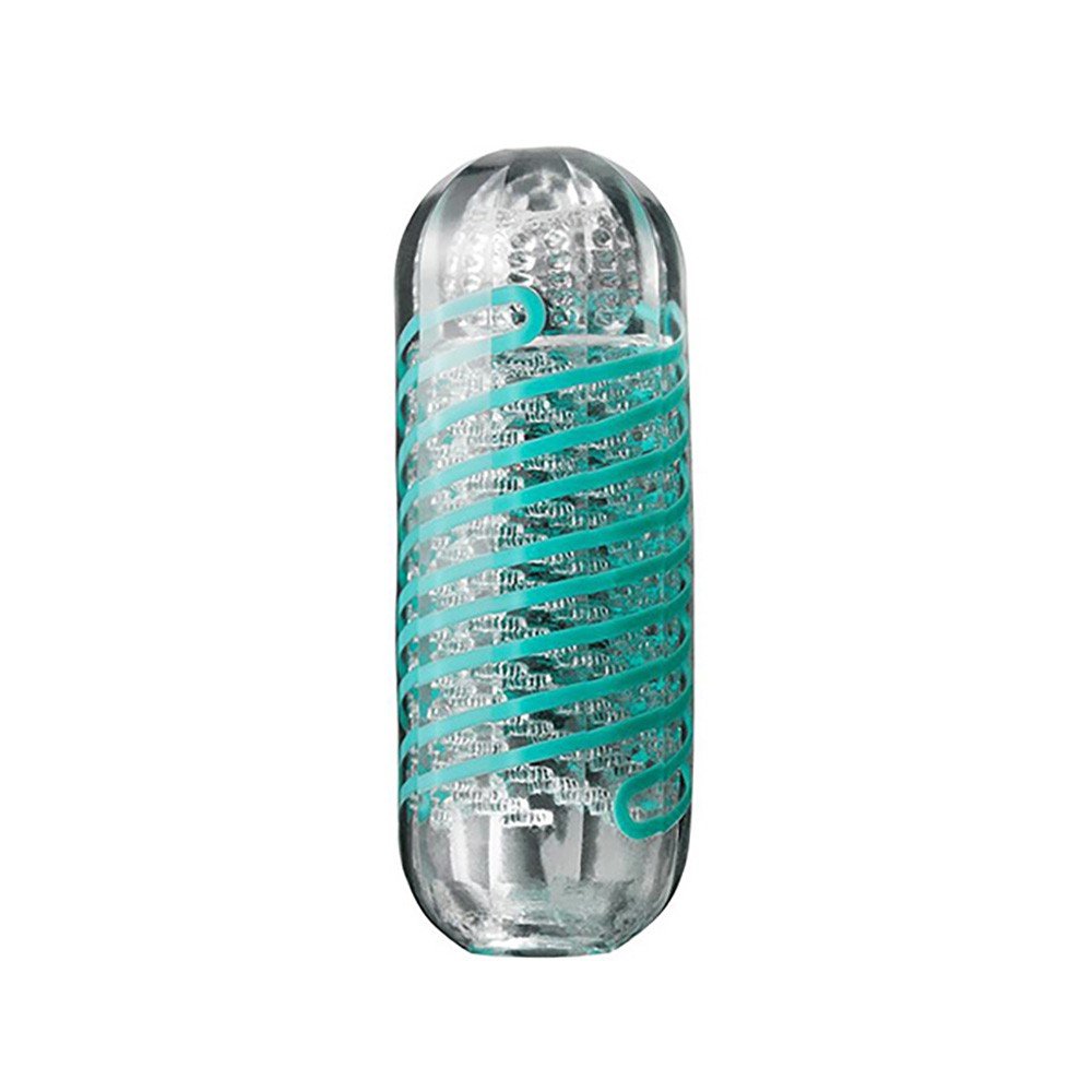 Masturbador Masculino Texturizado Tenga Spinner 04 Pixel Verde | Foto 02