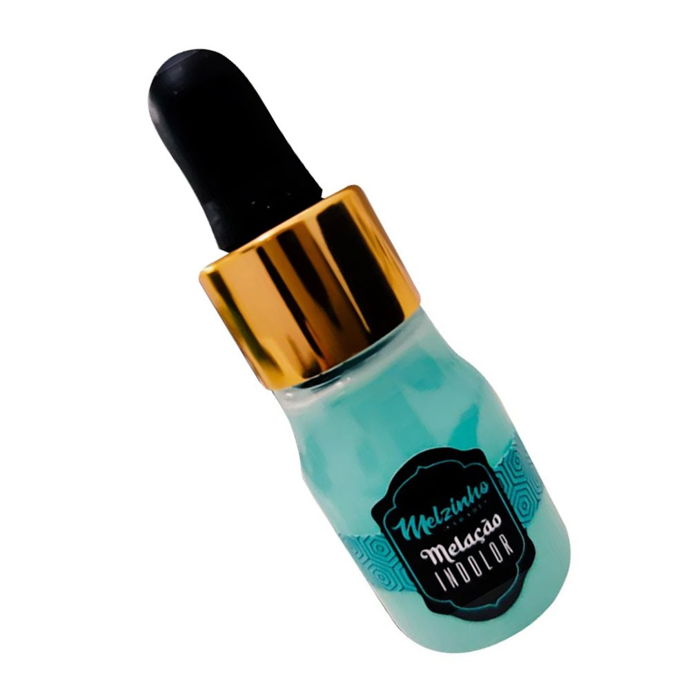 Gel para Sexo Anal Dessensibilizante Melzinho �rabe Indolor Aroma Hortel� 15ml - Vis�o traseira da embalagem, com informa��es adicionais do produto e selos de qualidade.