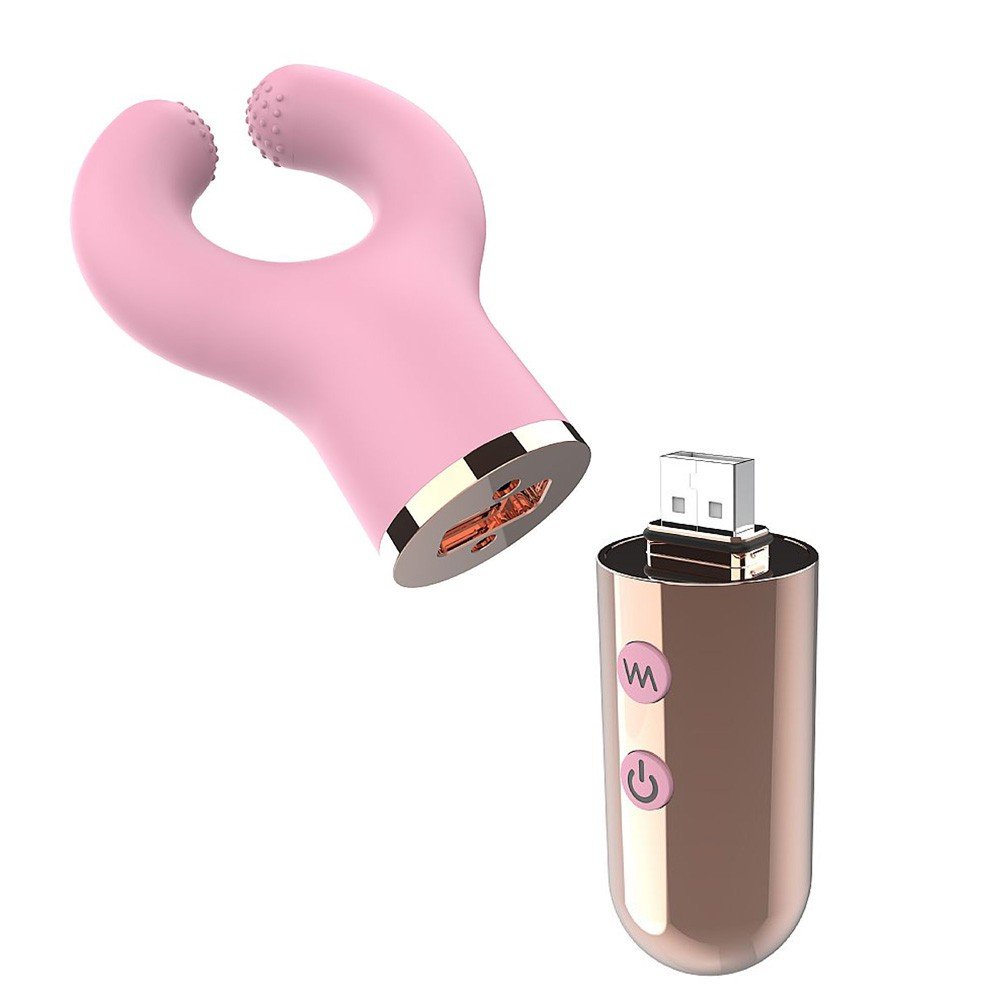 Estimulador para Clit�ris com 9 Vibra��es - Detalhe do Carregamento USB