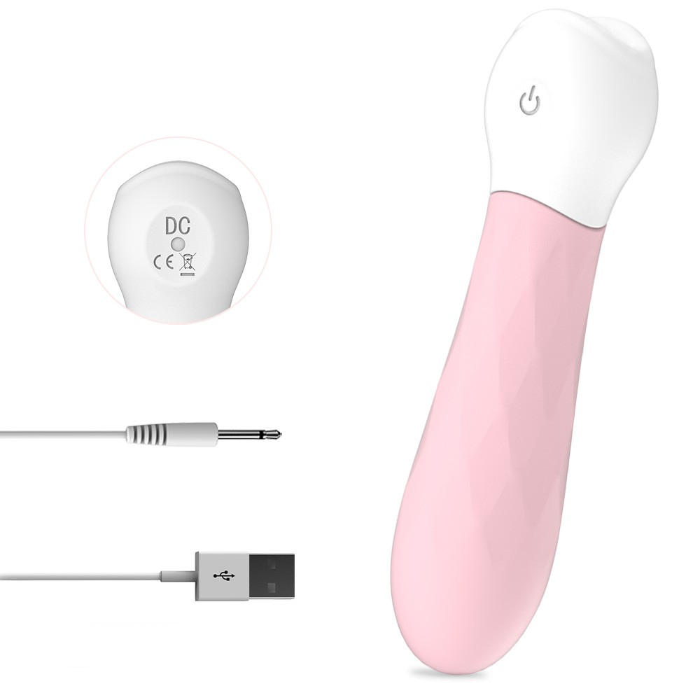 Vibrador Feminino em Silicone Recarregável com 9 Vibbrações Mini-3 Rosa | Foto 05