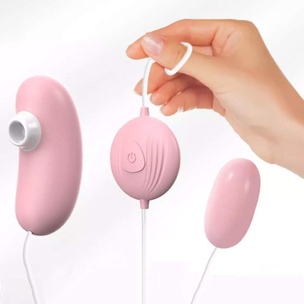Vibrador Bullet e Clit�ris com Controle com Fio via USB e 7 Vibra��es Rosa | Foto 03
