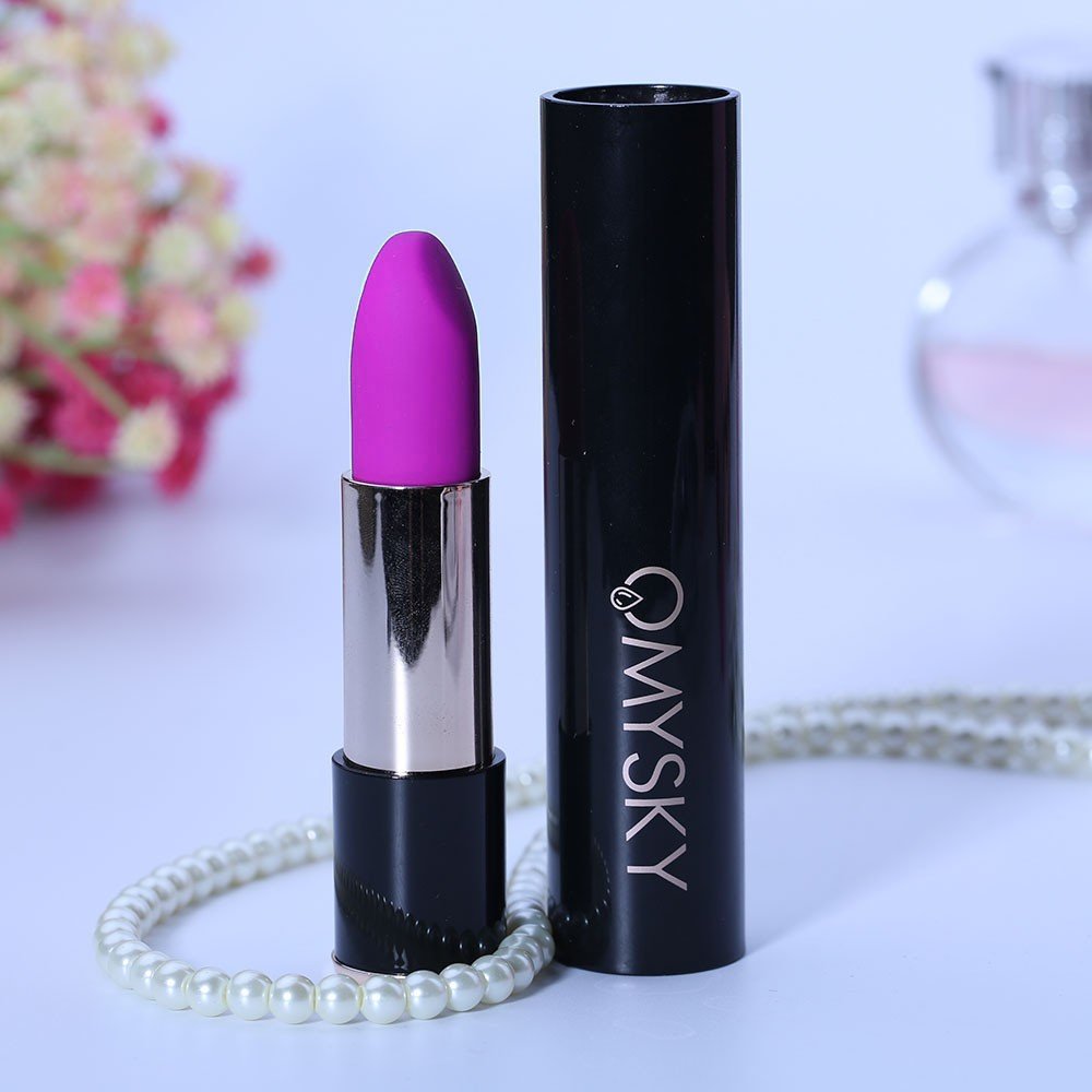 Vibrador Discreto com 10 Vibrações Formato de Batom Preto | Foto 03