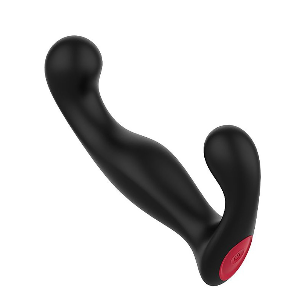 Estimulador de Próstata em Silicone Recarregável com 9 Vibrações e Controle sem Fio Jelly Preto | Foto 03